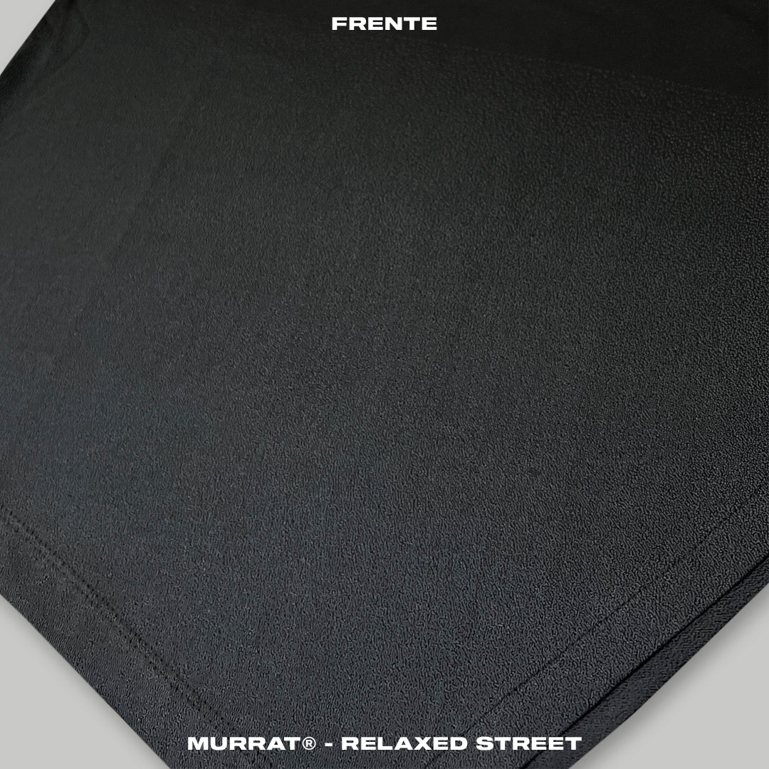 Oversize Negra textura "ONE DAY"