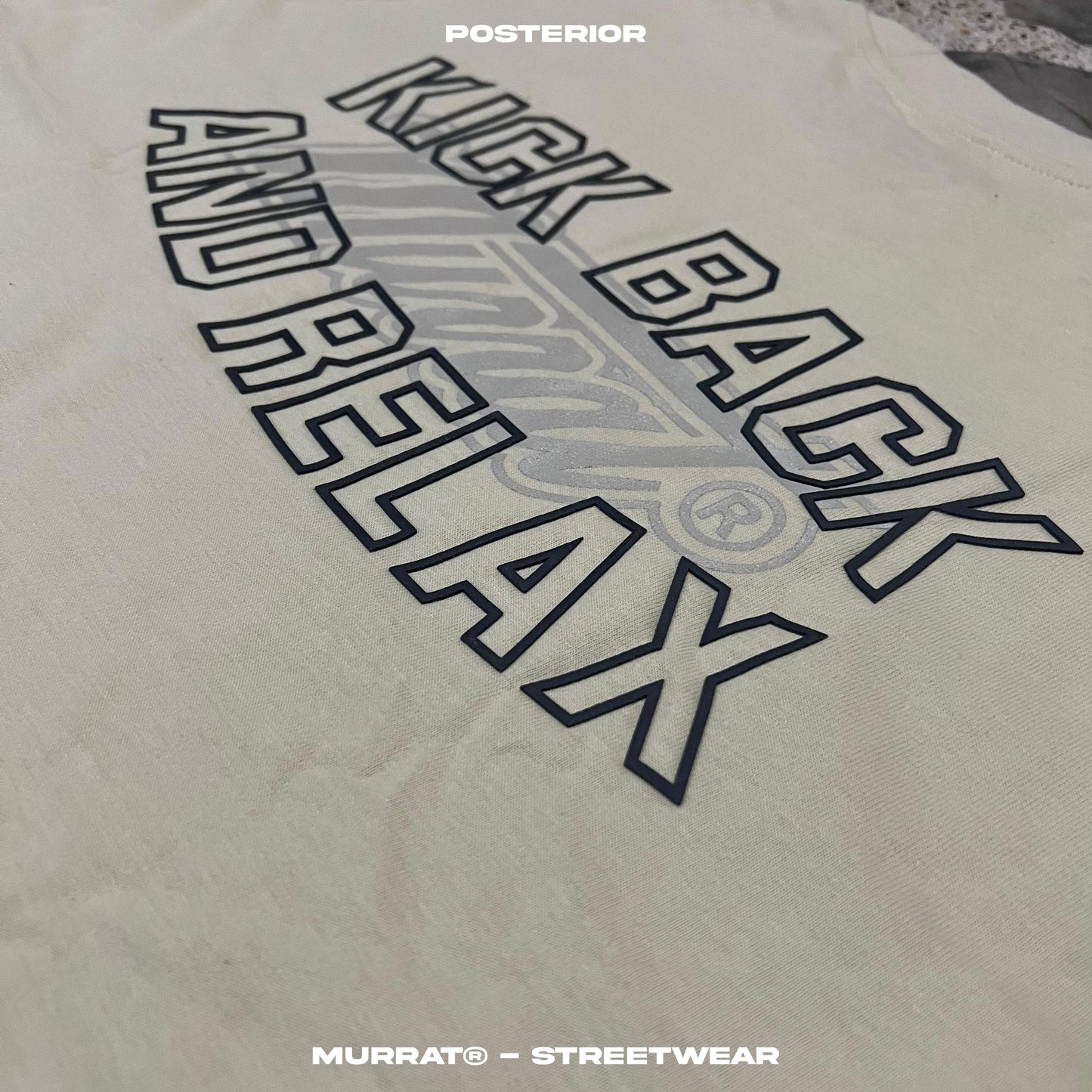 CAMISETA OVERSIZE ALTO GRAMAJE "MURRAT ENCHARQUE"