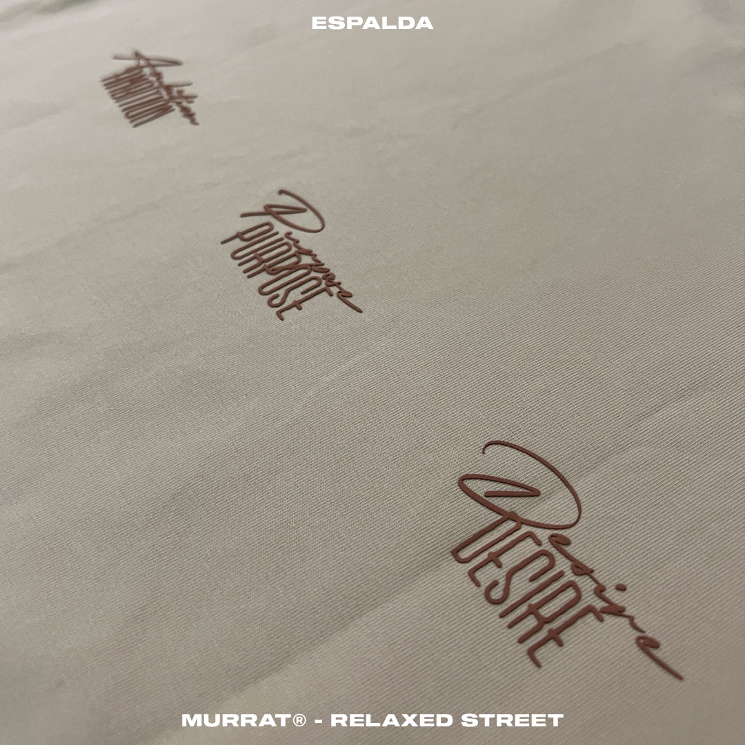 Camiseta Regular Básica Beige "MURRAT"