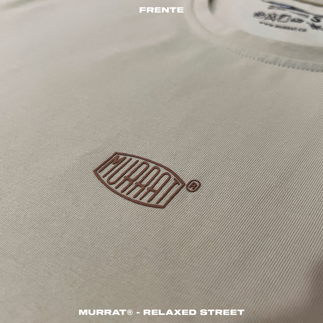 Camiseta Regular Básica Beige "MURRAT"