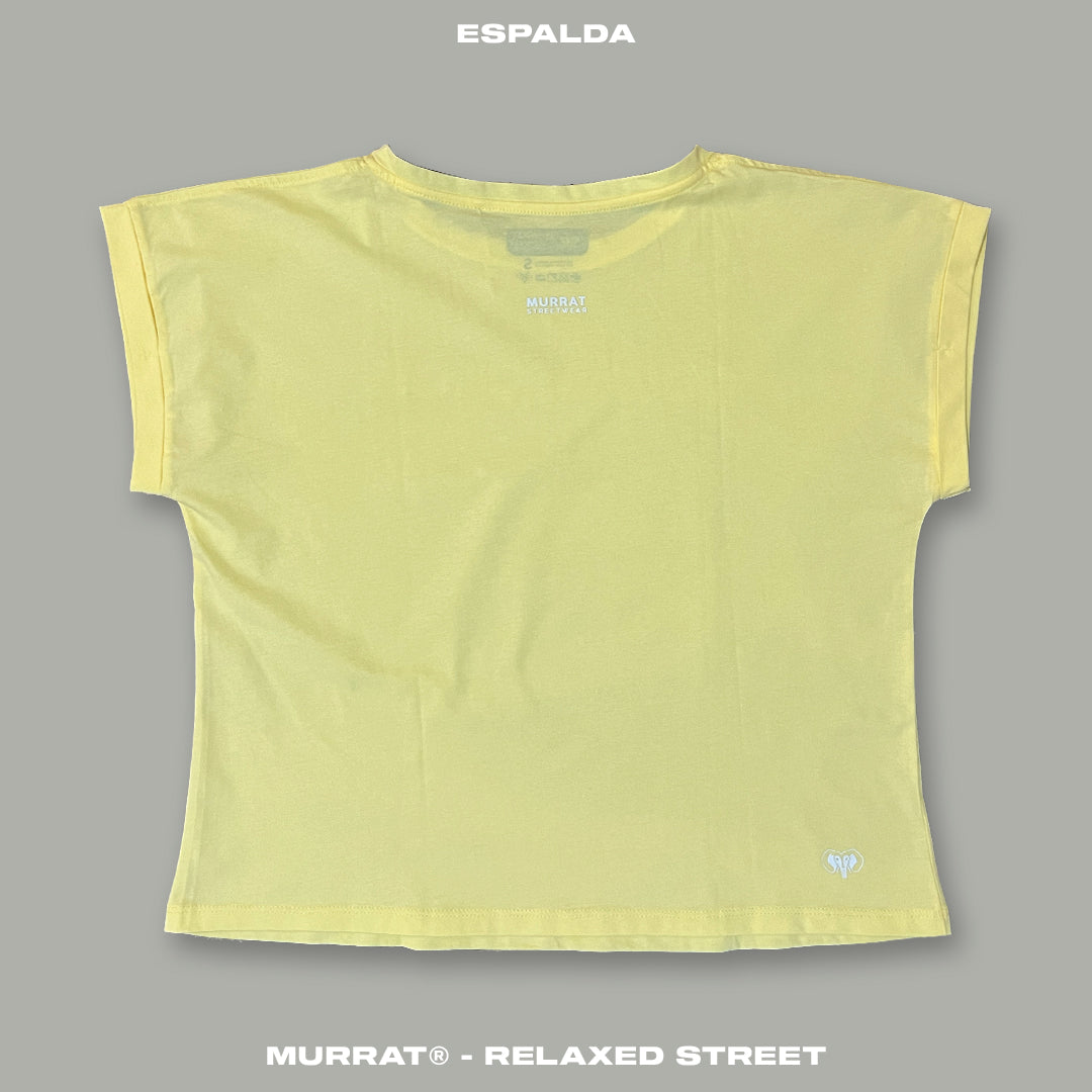 Blusa Box Amarilla "NEW ENERGY"