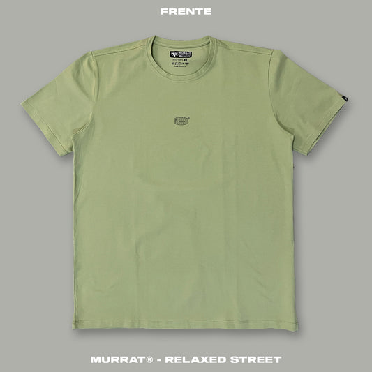 Camiseta Regular Básica Verde "MURRAT"