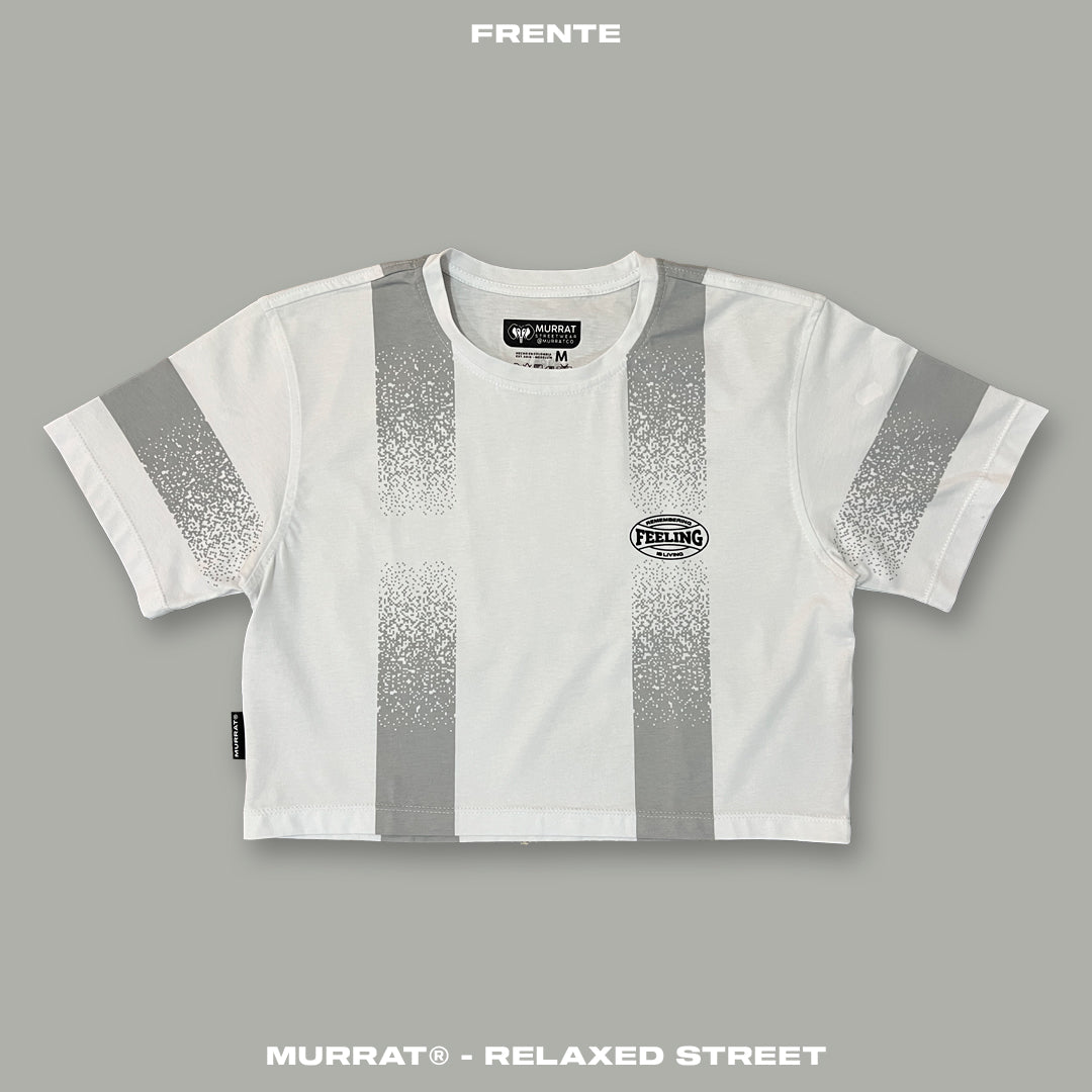 Croptop Blanco "FEELING"