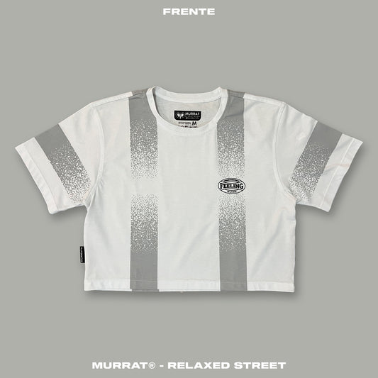 Croptop Blanco "FEELING"
