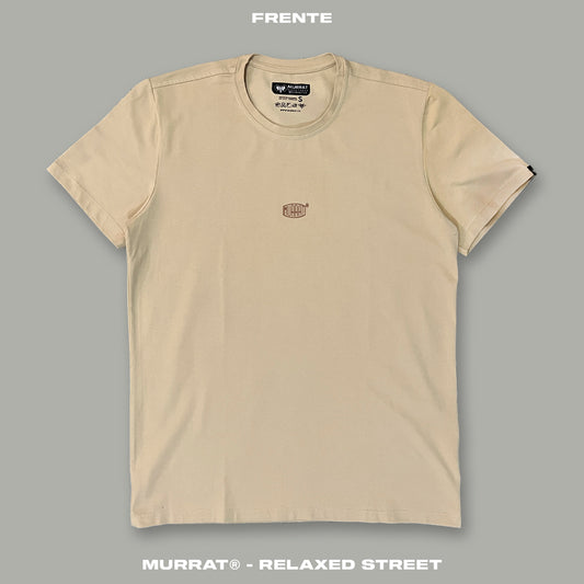 Camiseta Regular Básica Beige "MURRAT"