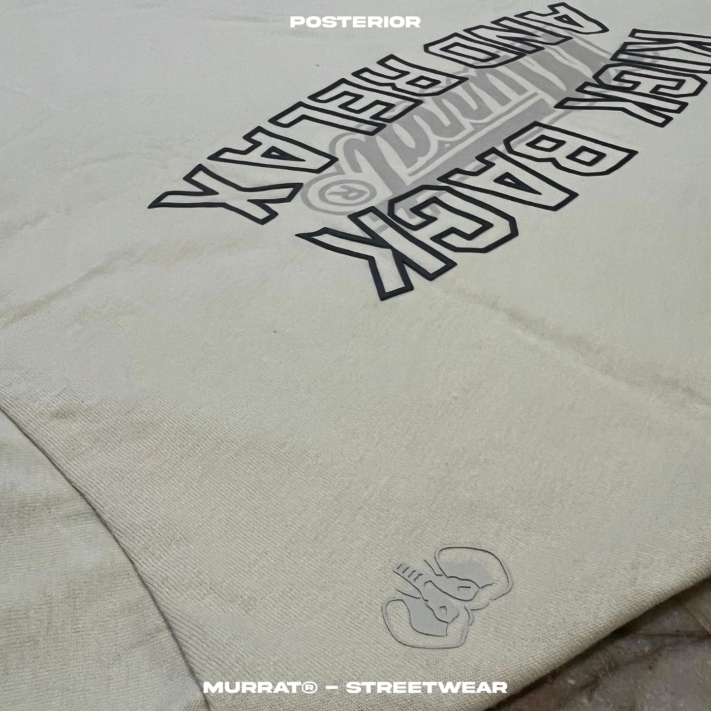 CAMISETA OVERSIZE ALTO GRAMAJE "MURRAT ENCHARQUE"