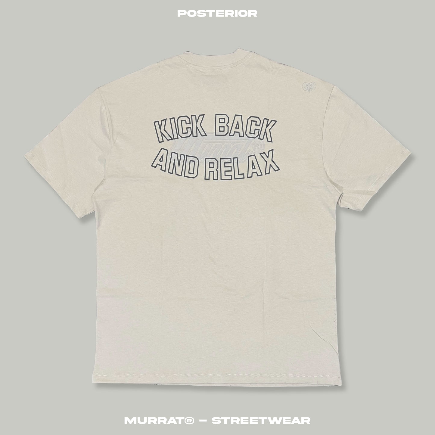 CAMISETA OVERSIZE ALTO GRAMAJE "MURRAT ENCHARQUE"