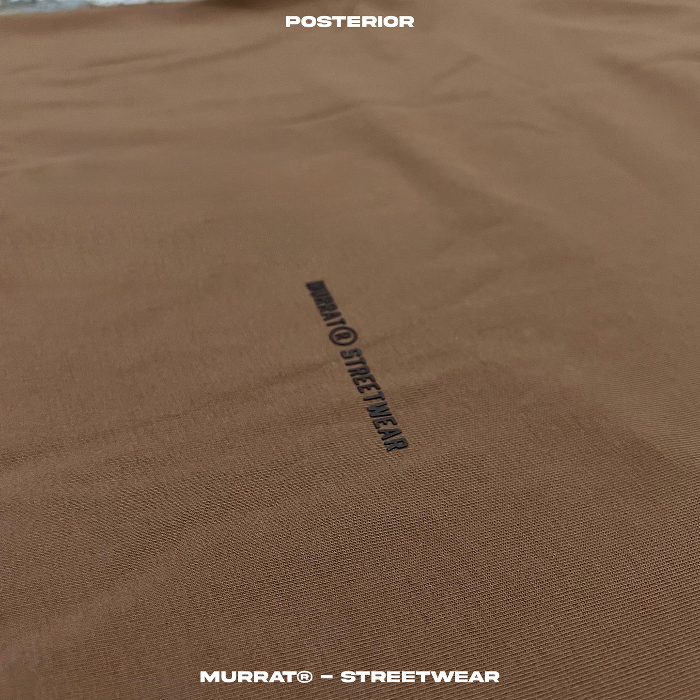 Camiseta Oversize Básica Café